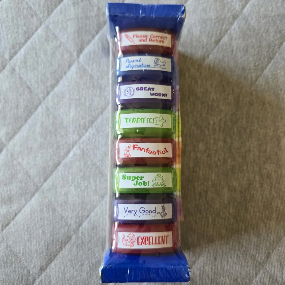 Lakeshore Self-inking‎ Teacher Stamps New